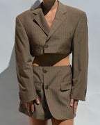 Blaset - Brown White Lines (L/XL)