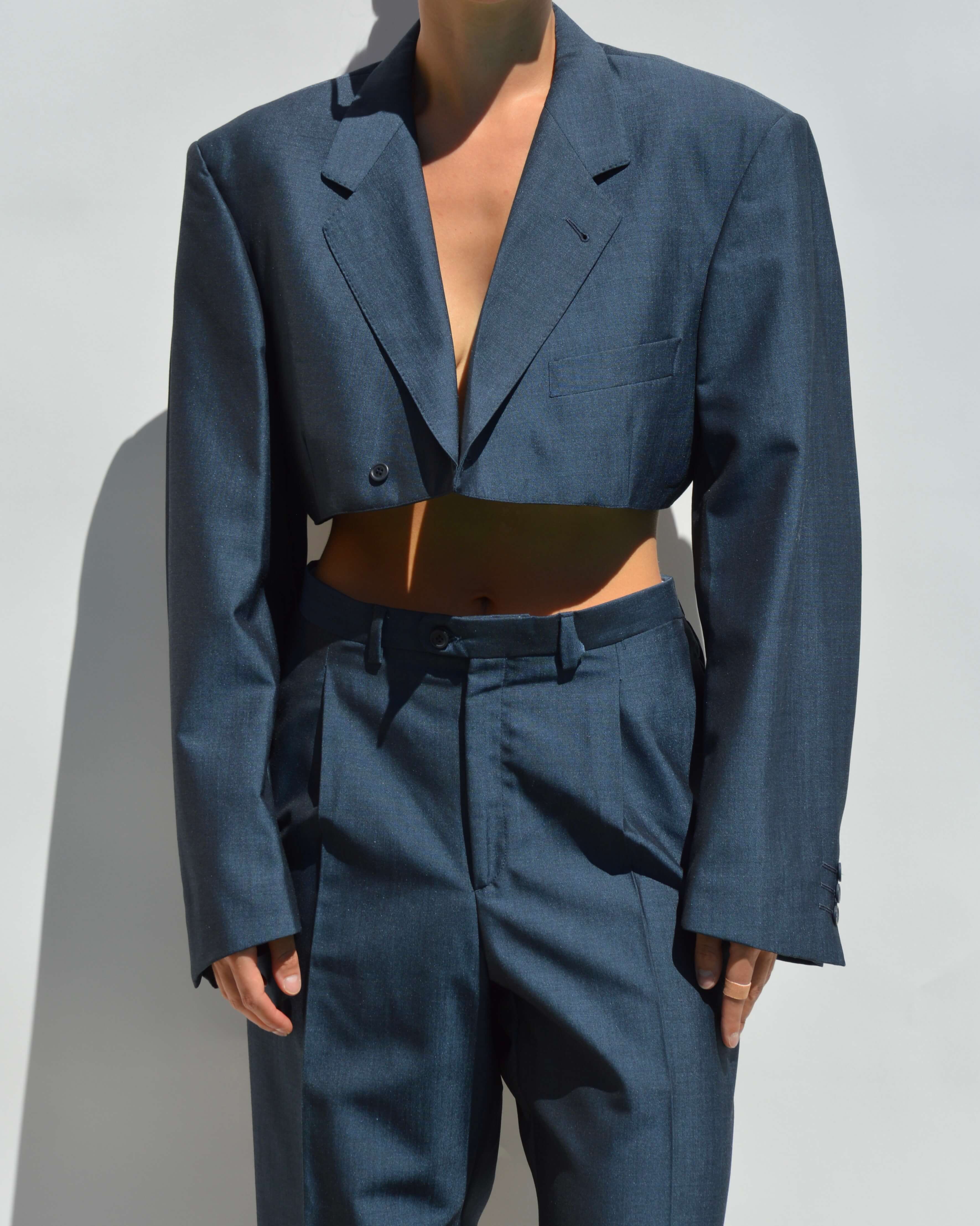 Conjunto y pantalones - Gema azul (L/XL)