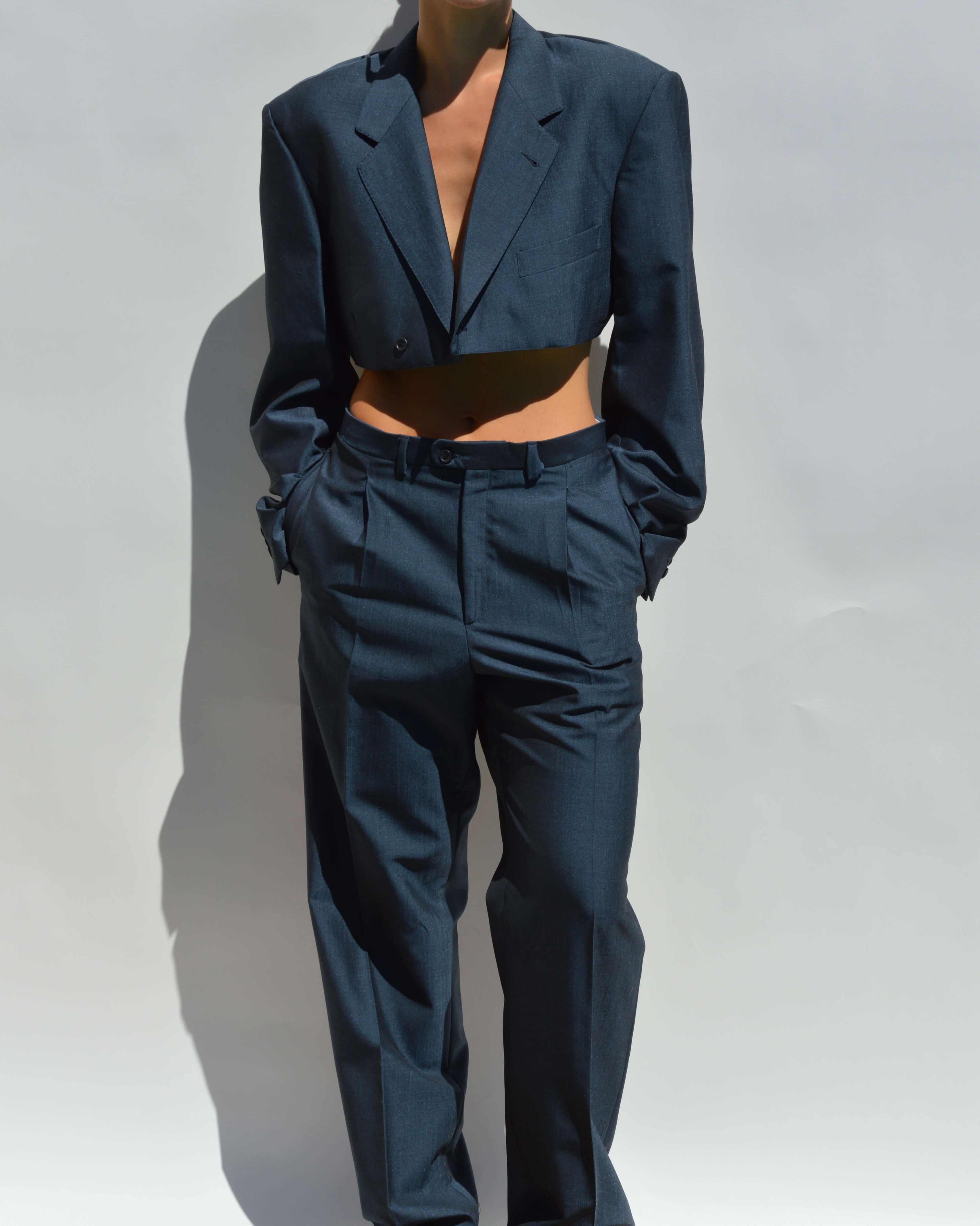 Conjunto y pantalones - Gema azul (L/XL)