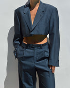 Ensemble veste et pantalon - Bleu Gemme (L/XL)