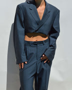 Ensemble veste et pantalon - Bleu Gemme (L/XL)