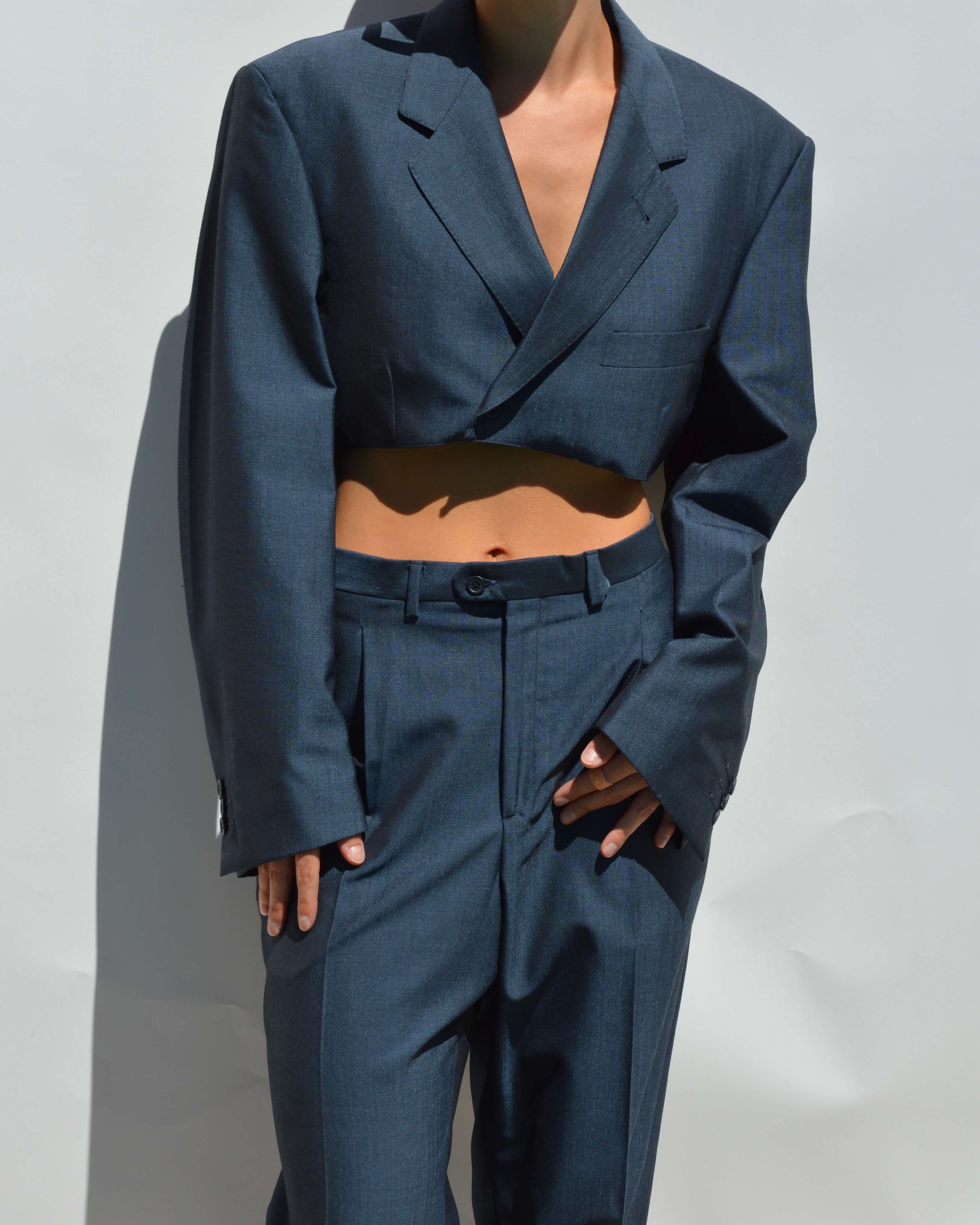 Conjunto y pantalones - Gema azul (L/XL)