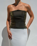 Top de corsé - Escarabajo egipcio (XS/L)