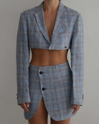 Vegan Blaset - Light Blue Squared (XS/S)