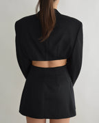 Blaset - Oxford Navy (XS/S)