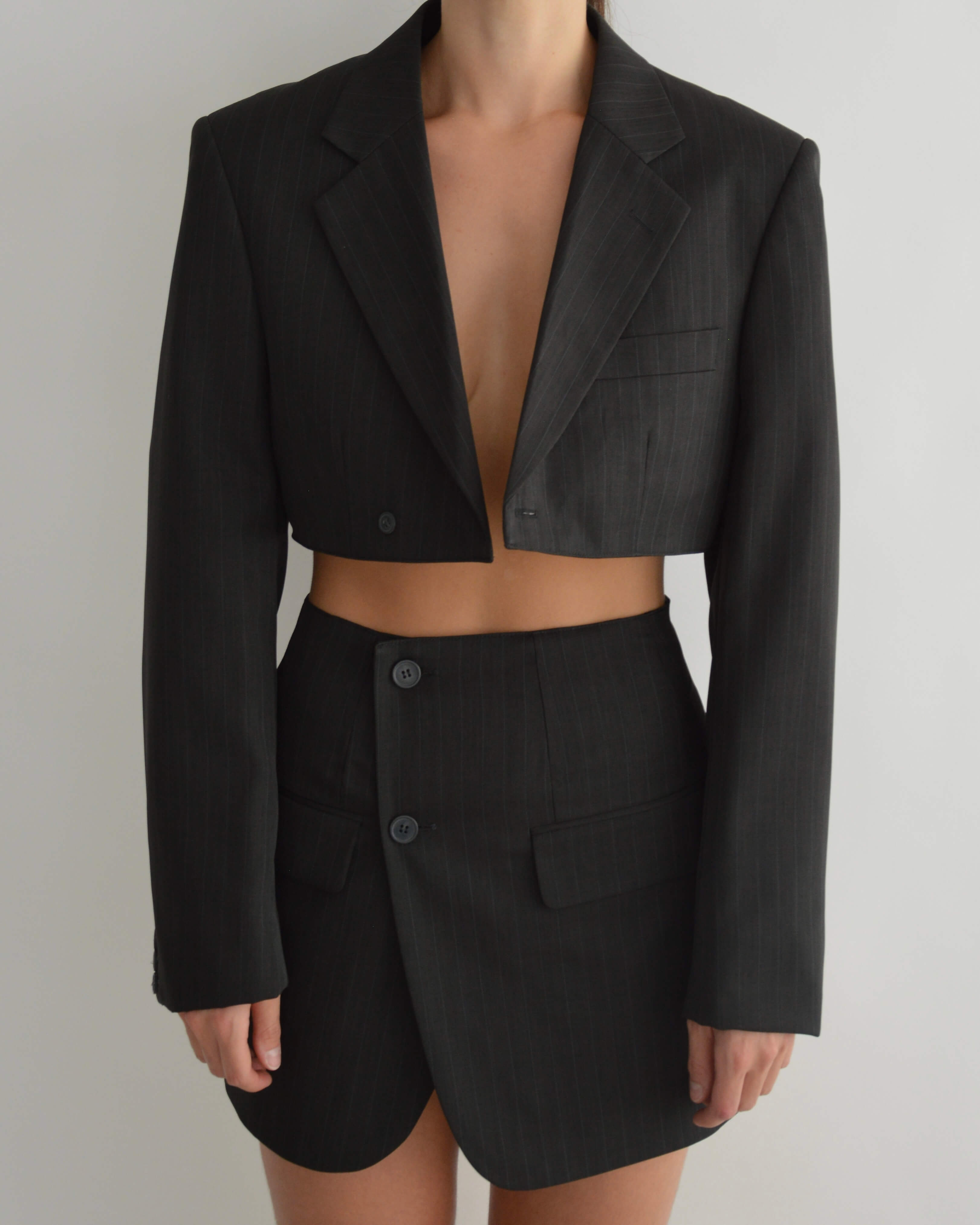 Vegan Blaset & Trousers - Dark Green (XS/S)