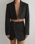 Vegan Blaset & Trousers - Dark Green (XS/S)