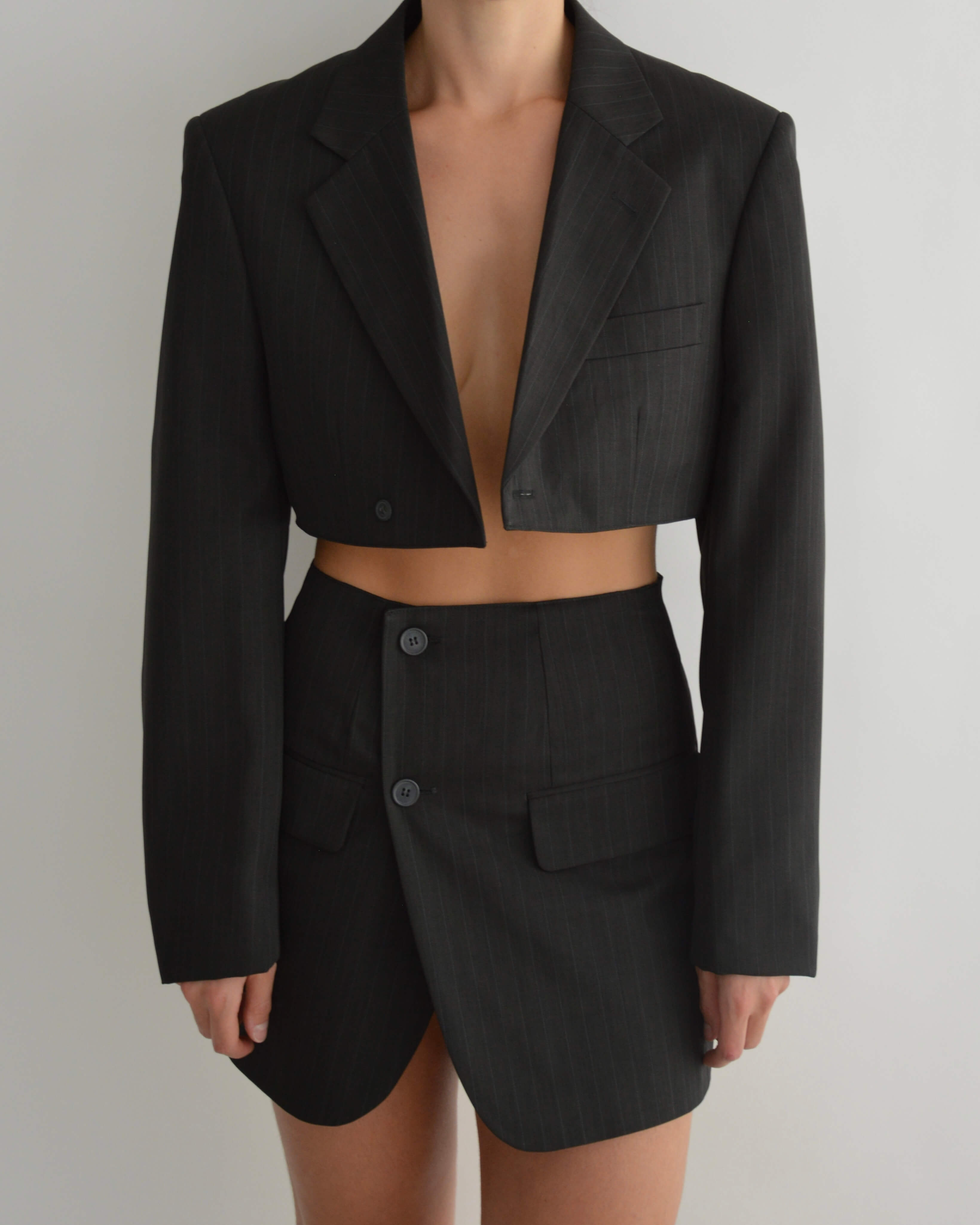 Vegan Blaset & Trousers - Dark Green (XS/S)