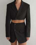 Vegan Blaset & Trousers - Dark Green (XS/S)
