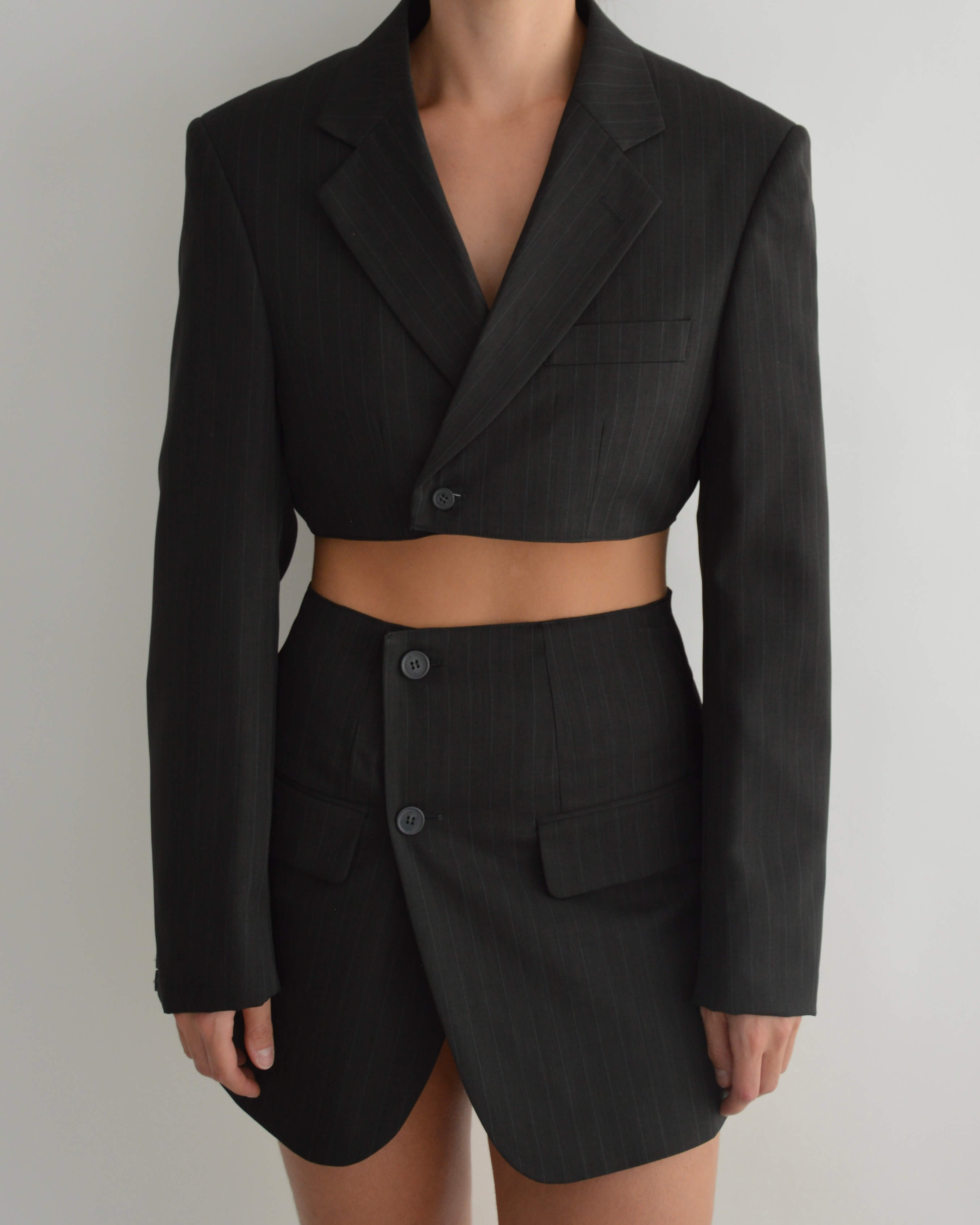 Vegan Blaset & Trousers - Dark Green (XS/S)