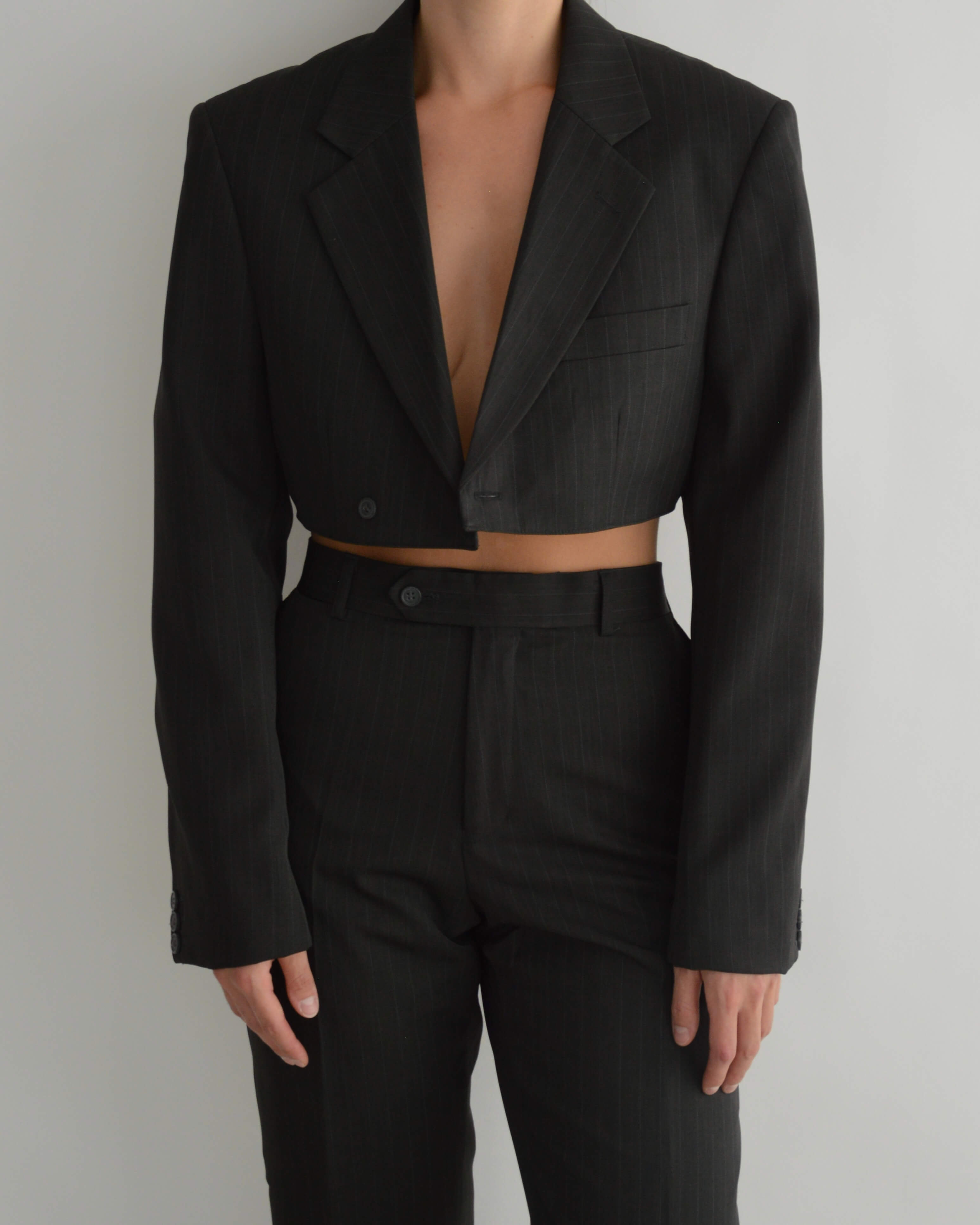 Vegan Blaset & Trousers - Dark Green (XS/S)