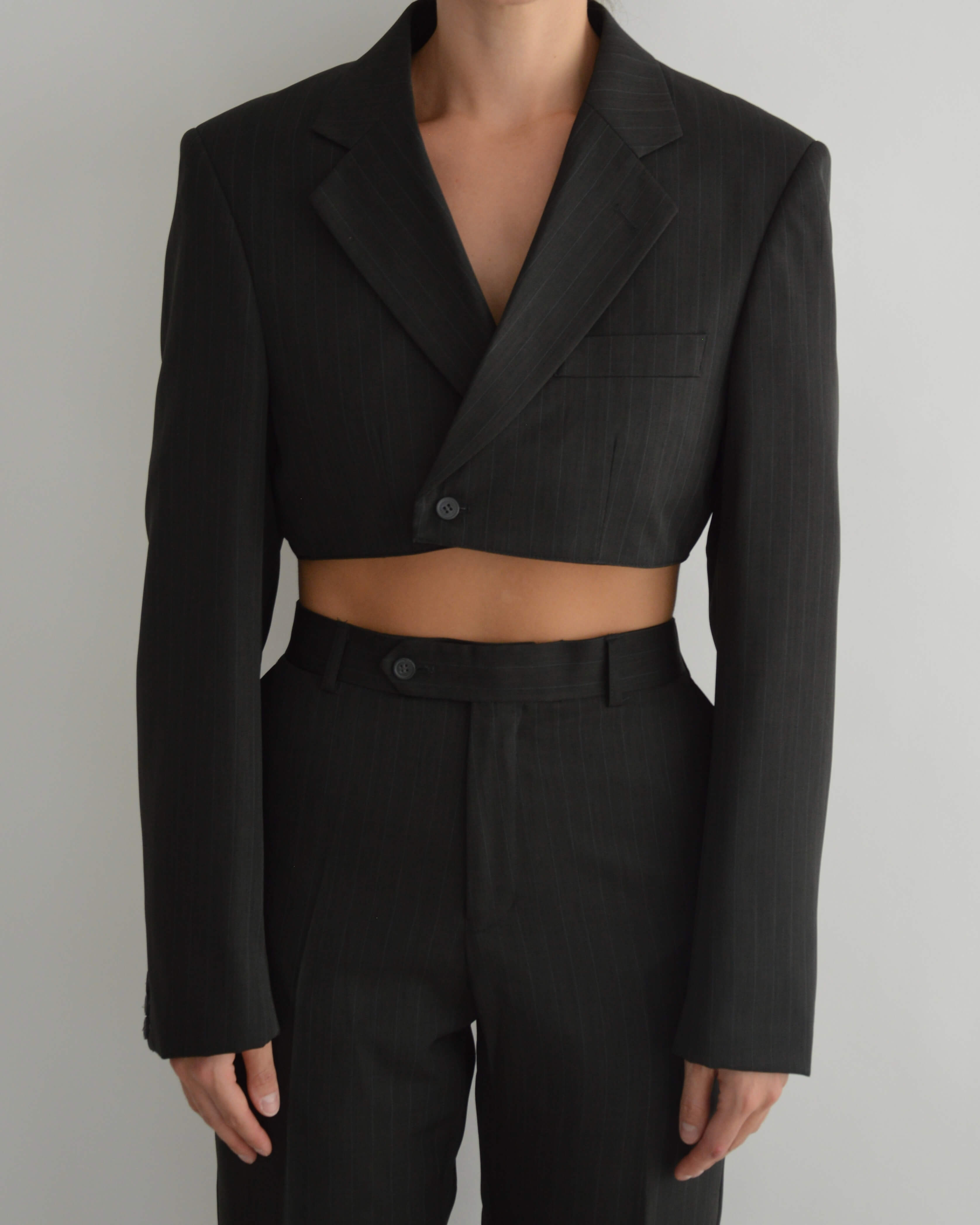 Vegan Blaset & Trousers - Dark Green (XS/S)