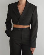 Vegan Blaset & Trousers - Dark Green (XS/S)