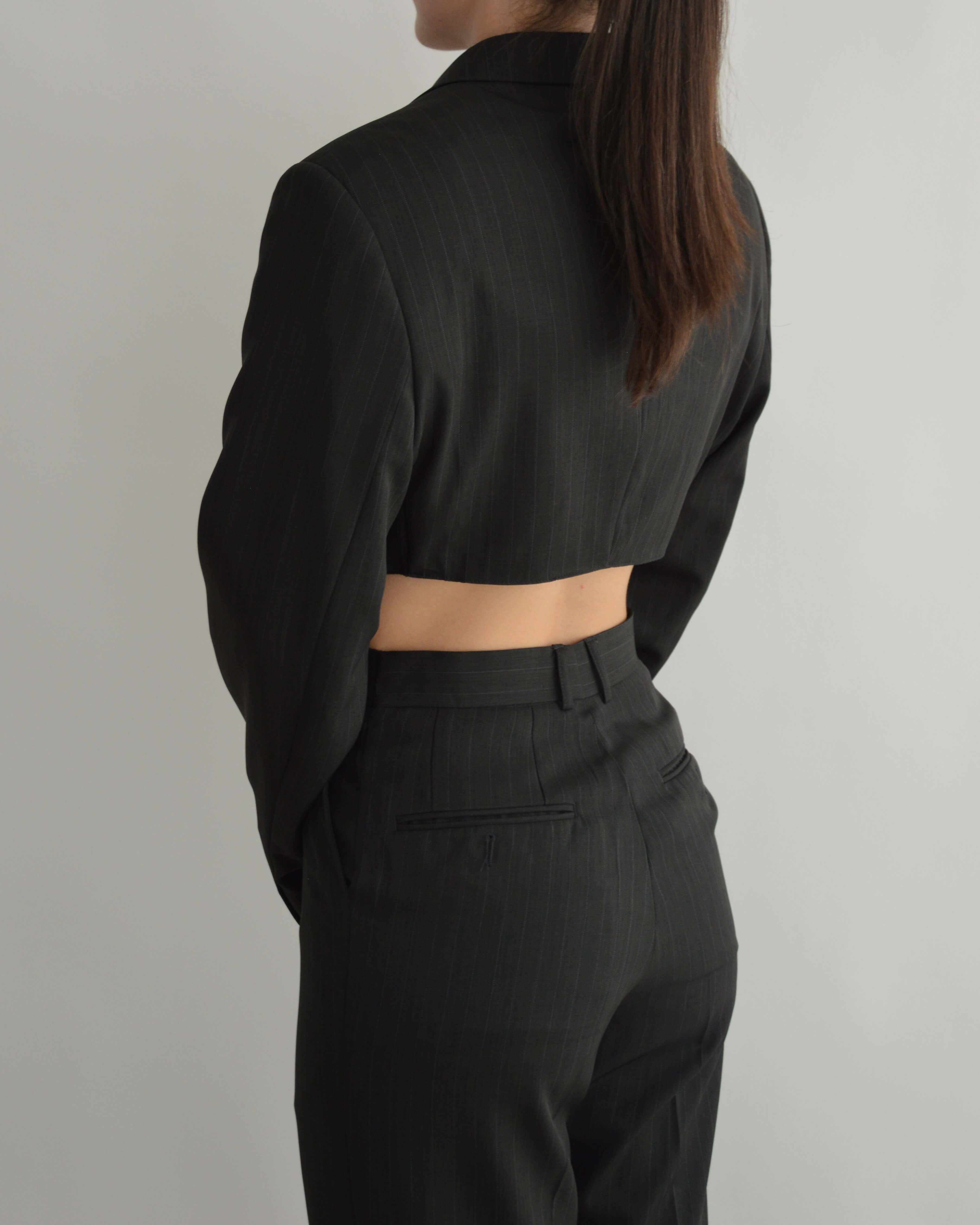 Vegan Blaset & Trousers - Dark Green (XS/S)