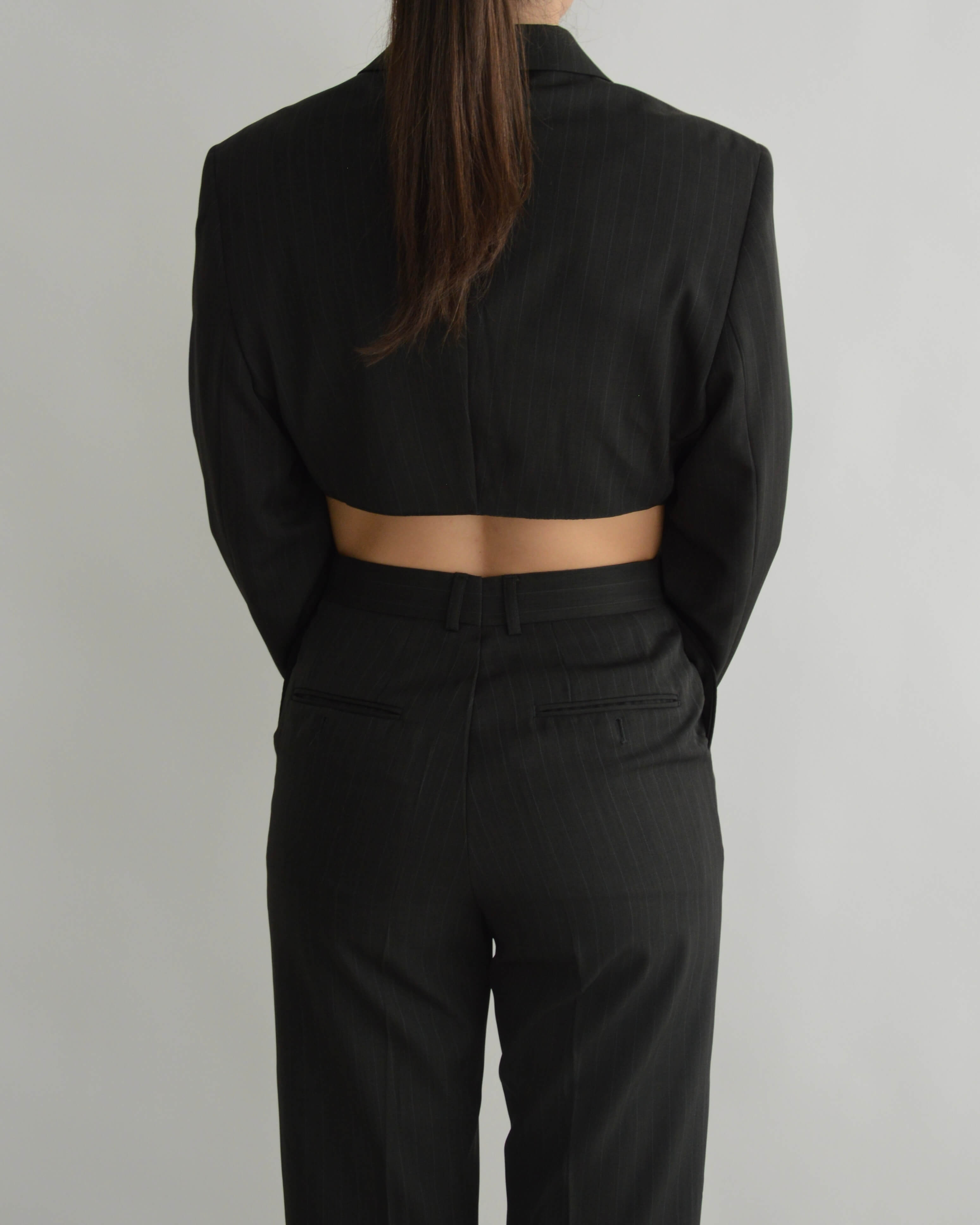 Vegan Blaset & Trousers - Dark Green (XS/S)