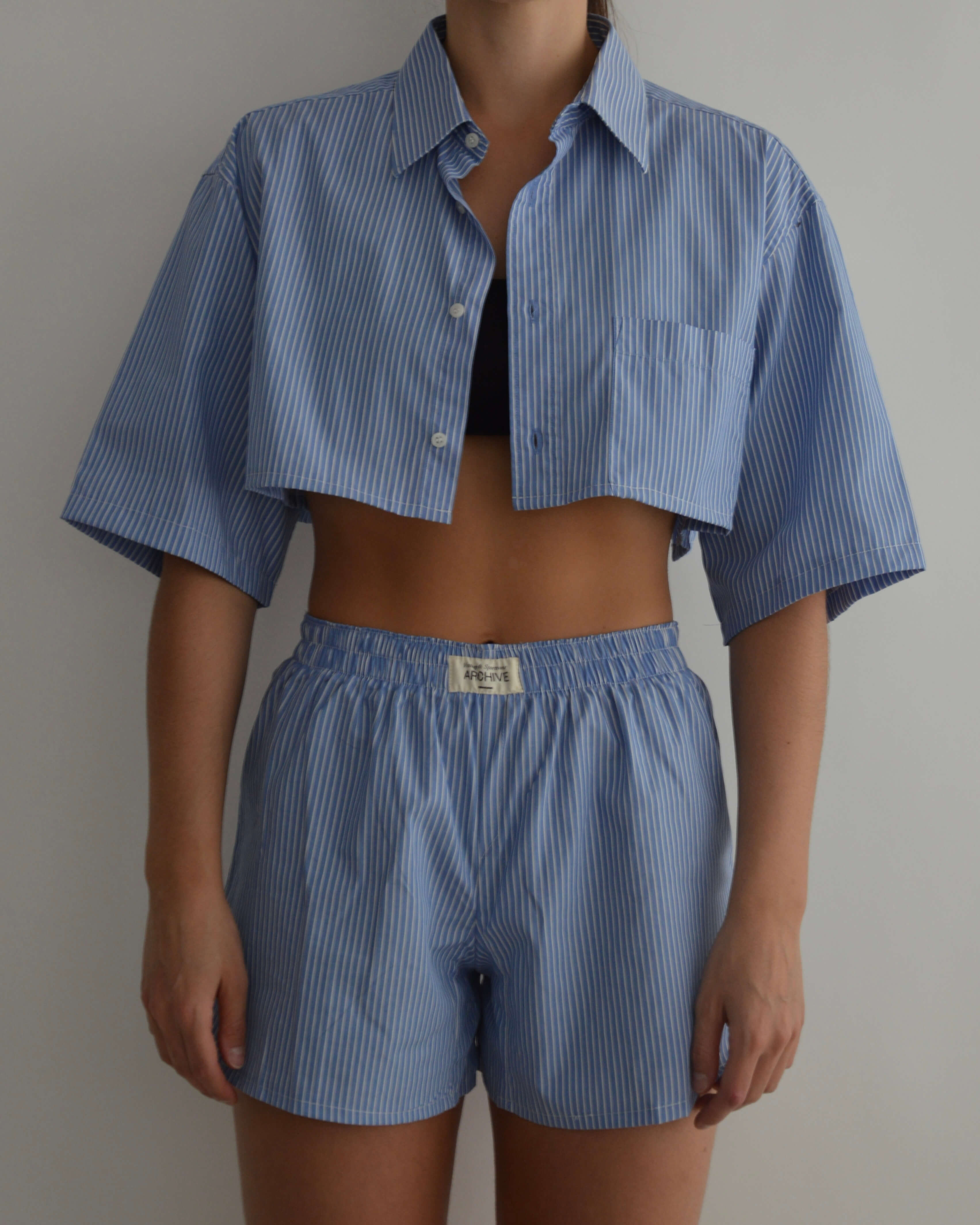 PJ Set - Blue Stripes (XXS/S)