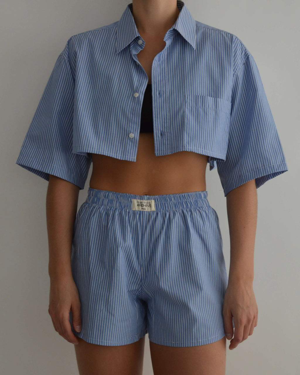 PJ Set - Blue Stripes (XXS/S)