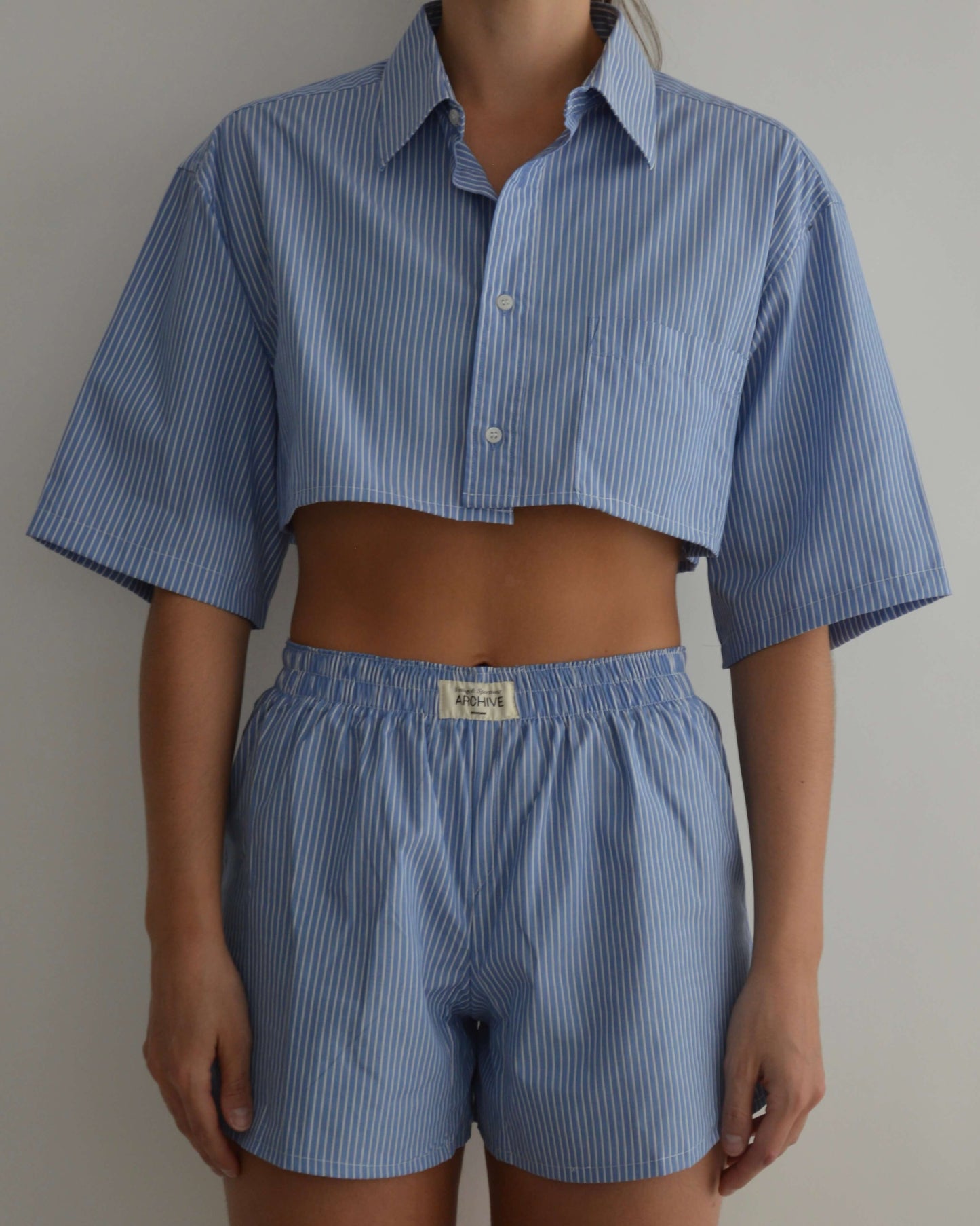 PJ Set - Blue Stripes (XXS/S)