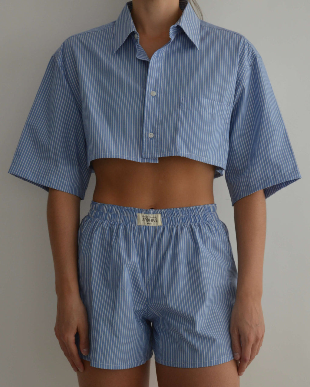 PJ Set - Blue Stripes (XXS/S)
