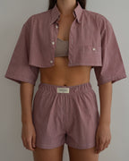 Ensemble pyjama - Carré rouge (XXS/S)