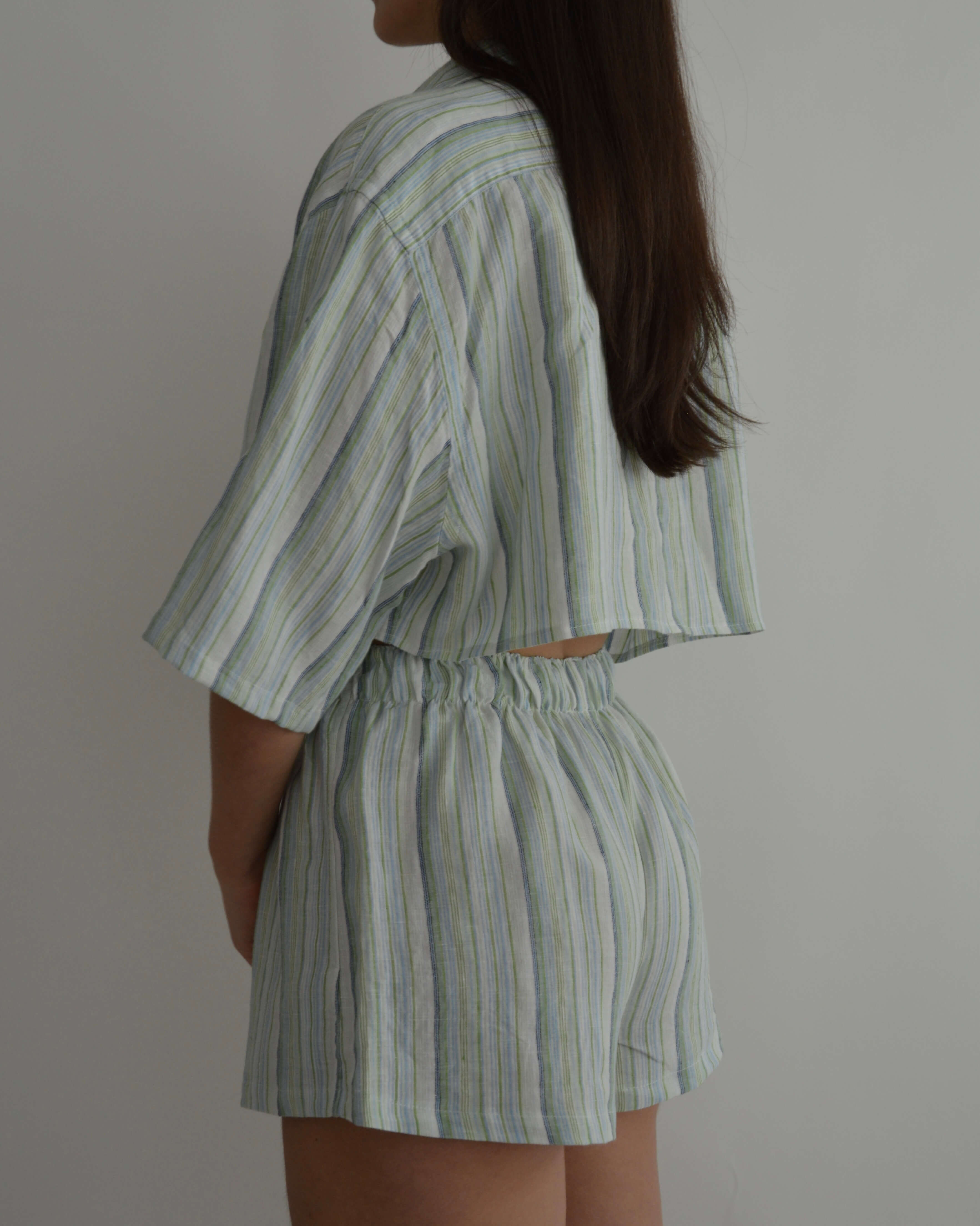 Ensemble pyjama - Lin marin (XS/M)