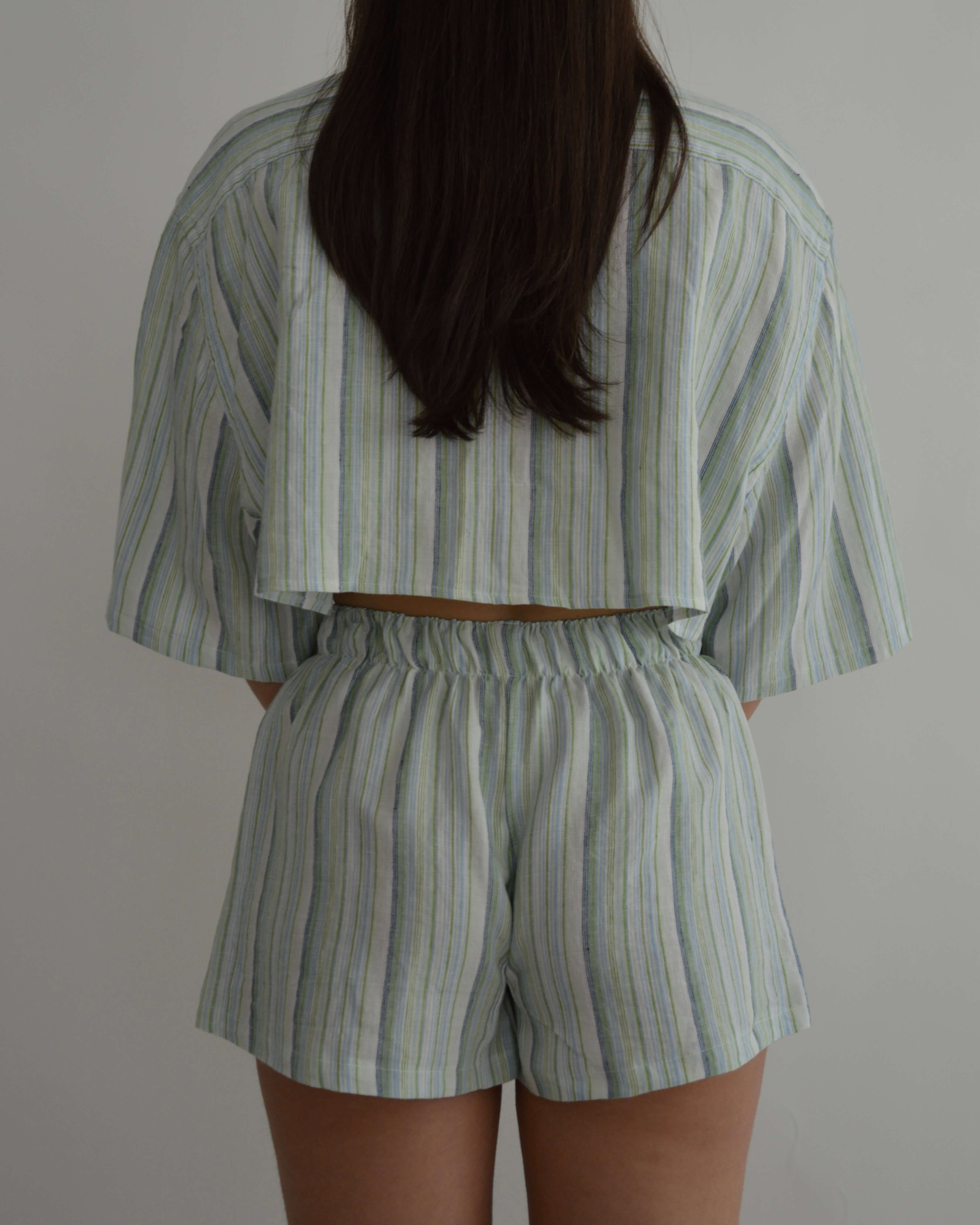 Ensemble pyjama - Lin marin (XS/M)