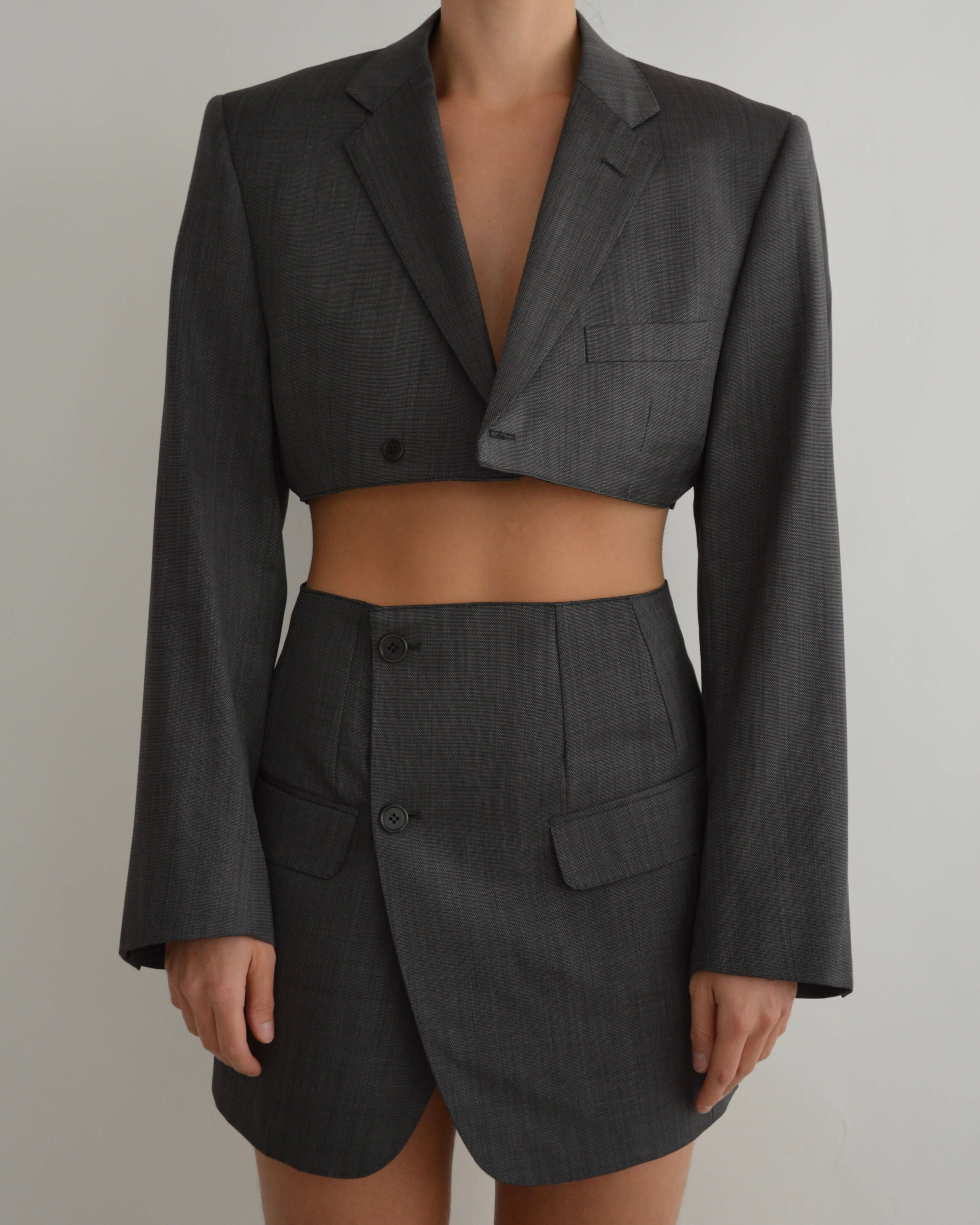 Blaset & Trousers - Business Grey (S/M)