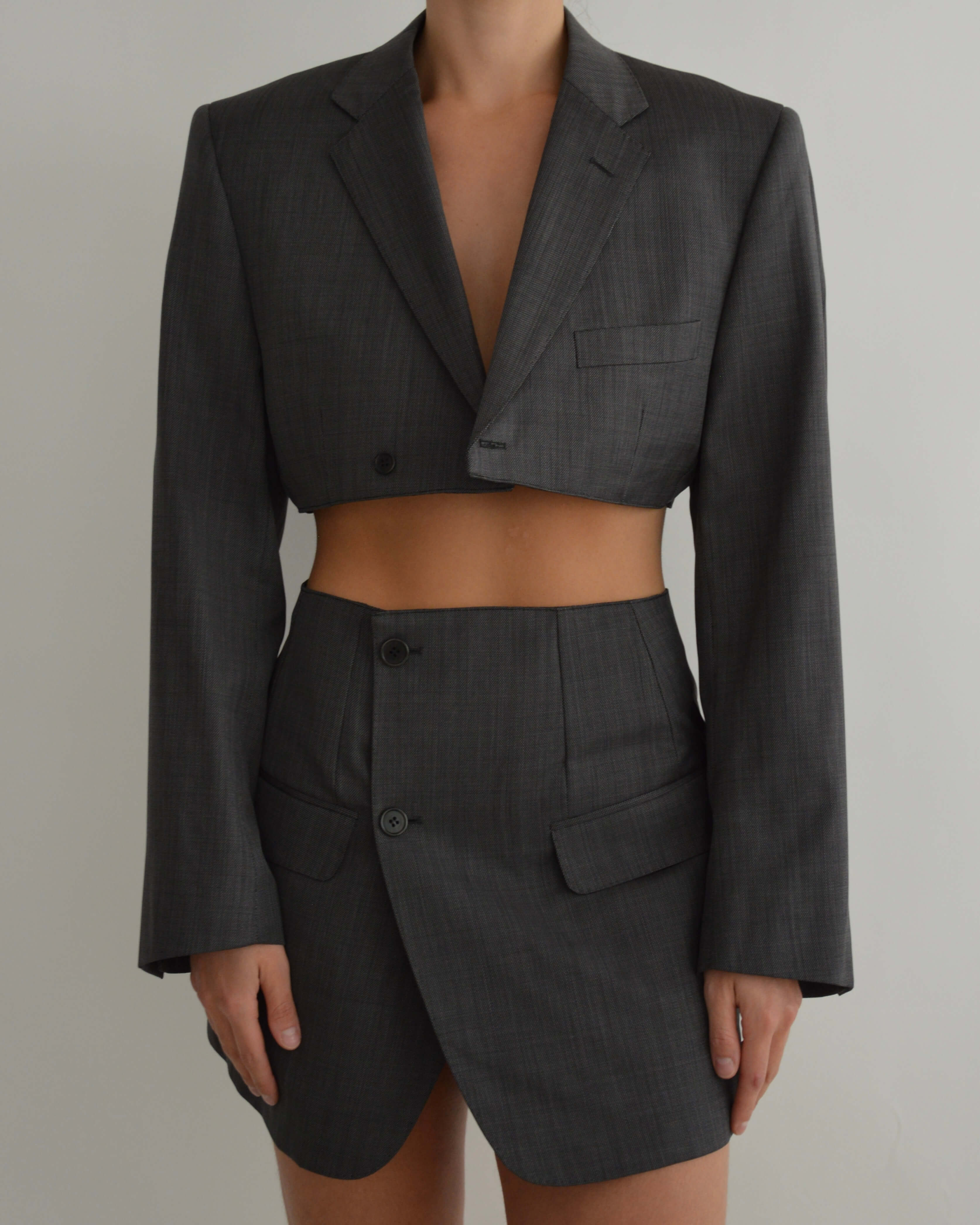 Blaset & Trousers - Business Grey (S/M)