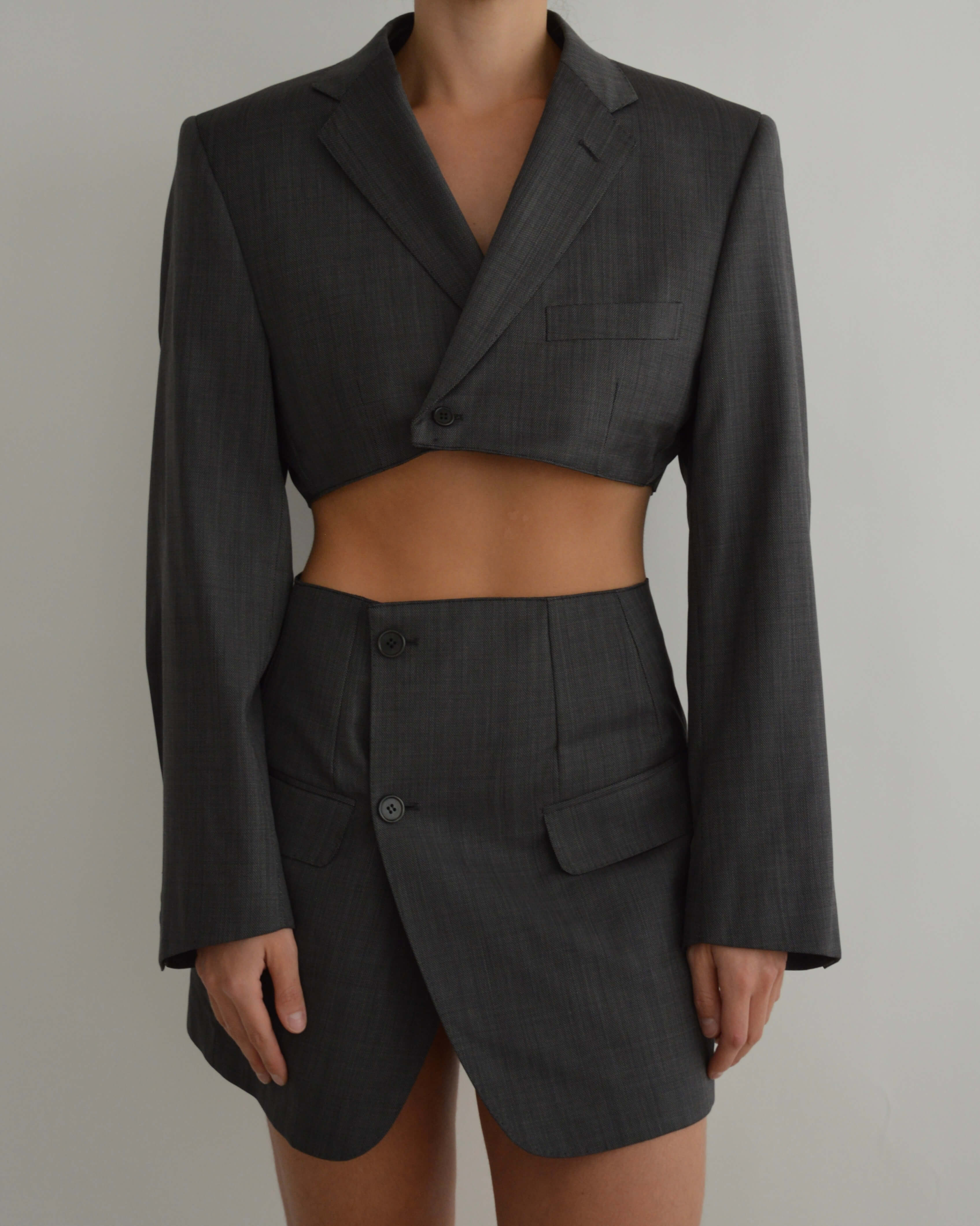 Blaset & Trousers - Business Grey (S/M)