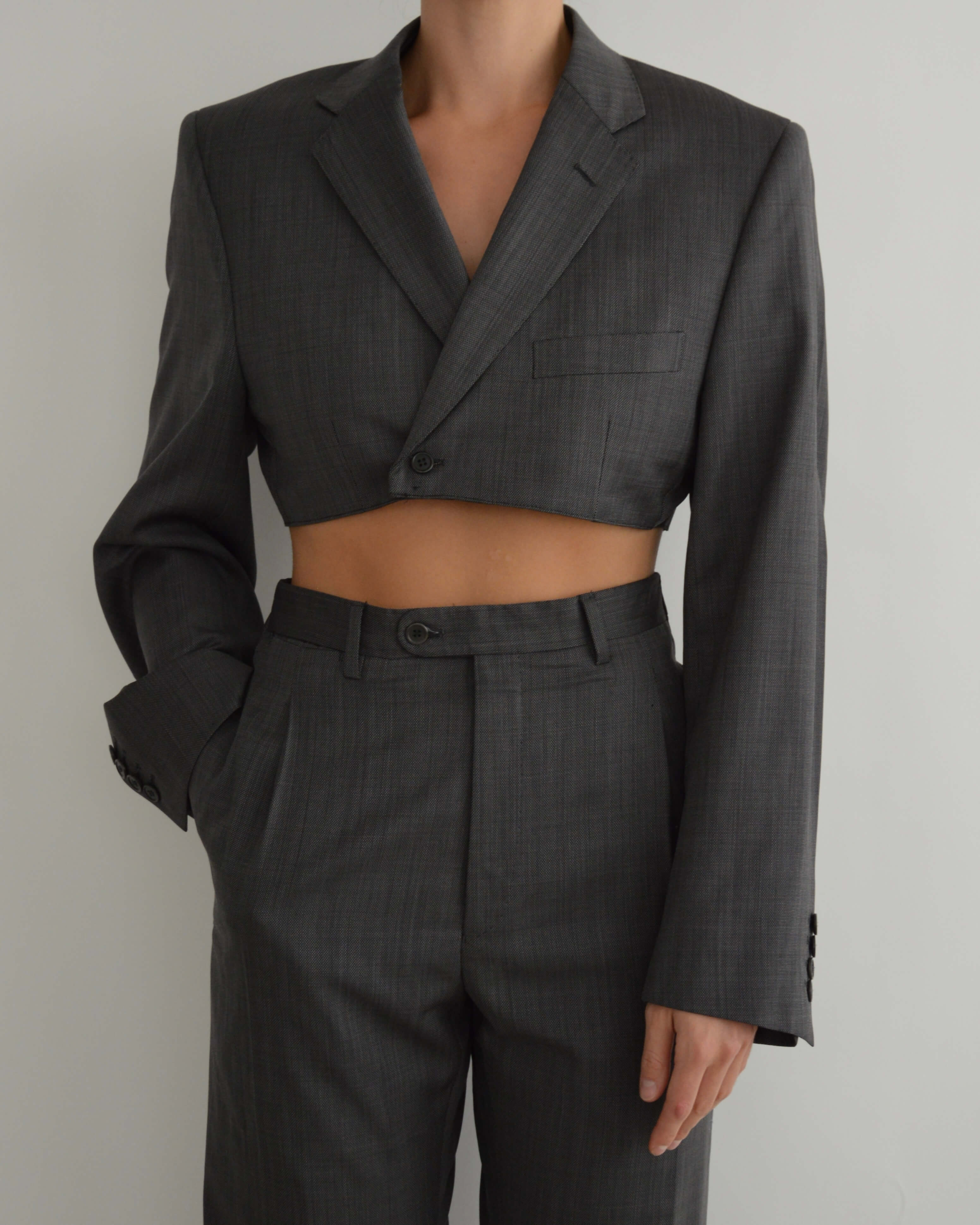 Blaset & Trousers - Business Grey (S/M)