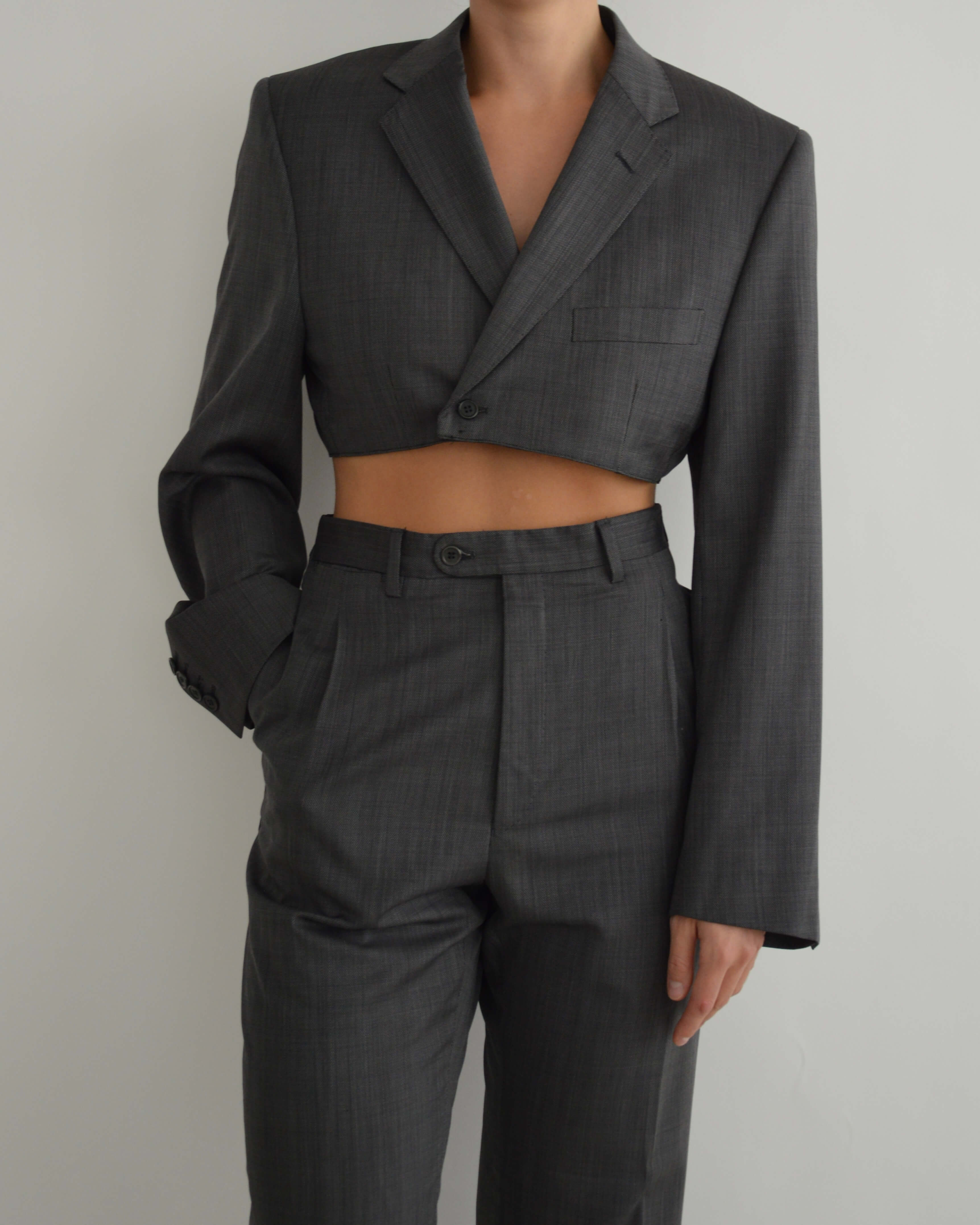 Blaset & Trousers - Business Grey (S/M)