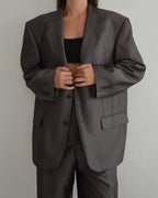 Vegan Suit - Grey Silky (XL/XXL)