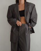 Vegan Suit - Grey Silky (XL/XXL)
