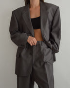 Vegan Suit - Grey Silky (XL/XXL)