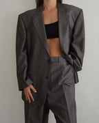 Vegan Suit - Grey Silky (XL/XXL)