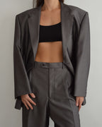 Vegan Suit - Grey Silky (XL/XXL)