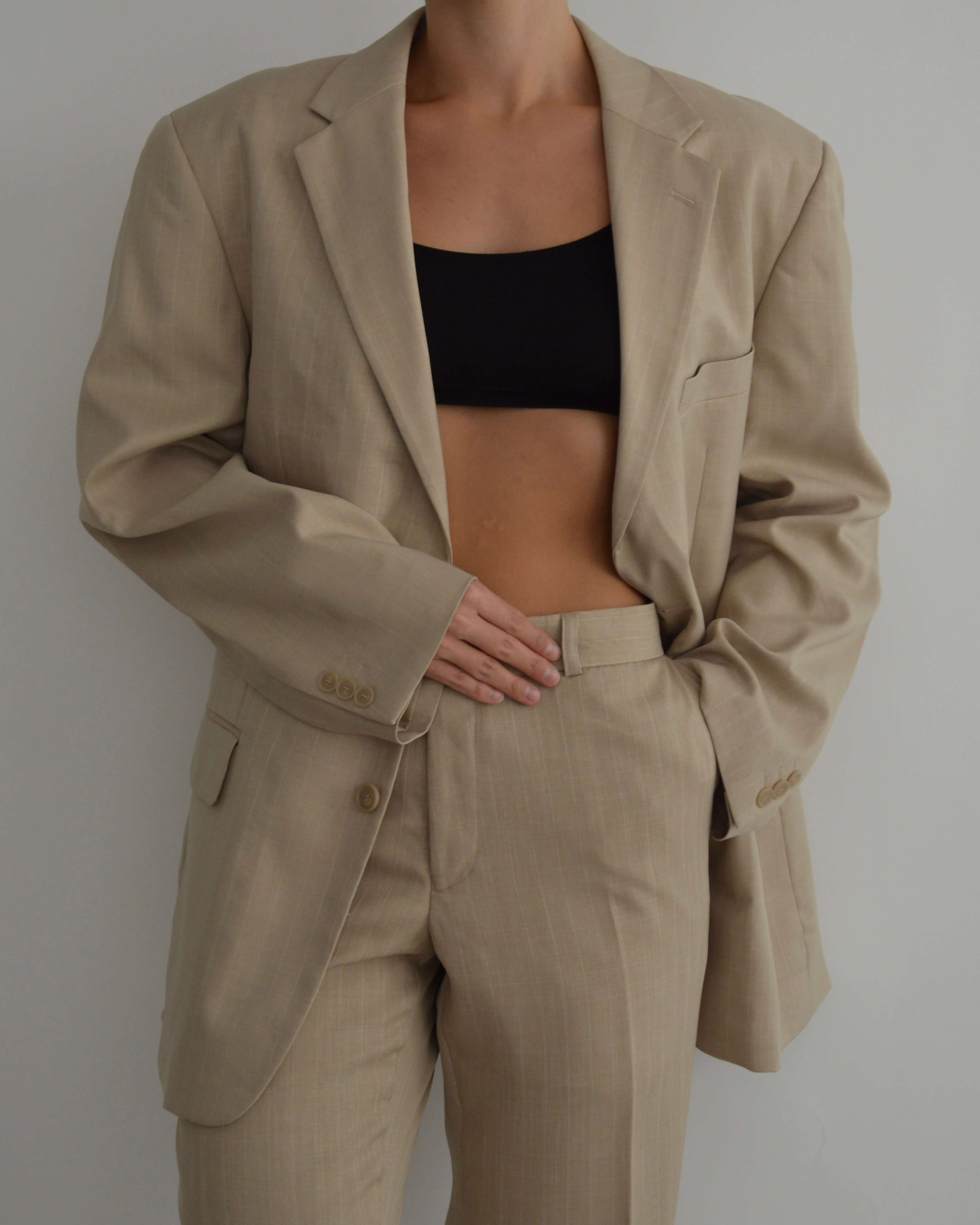 Traje vegano - Crema (S/M)