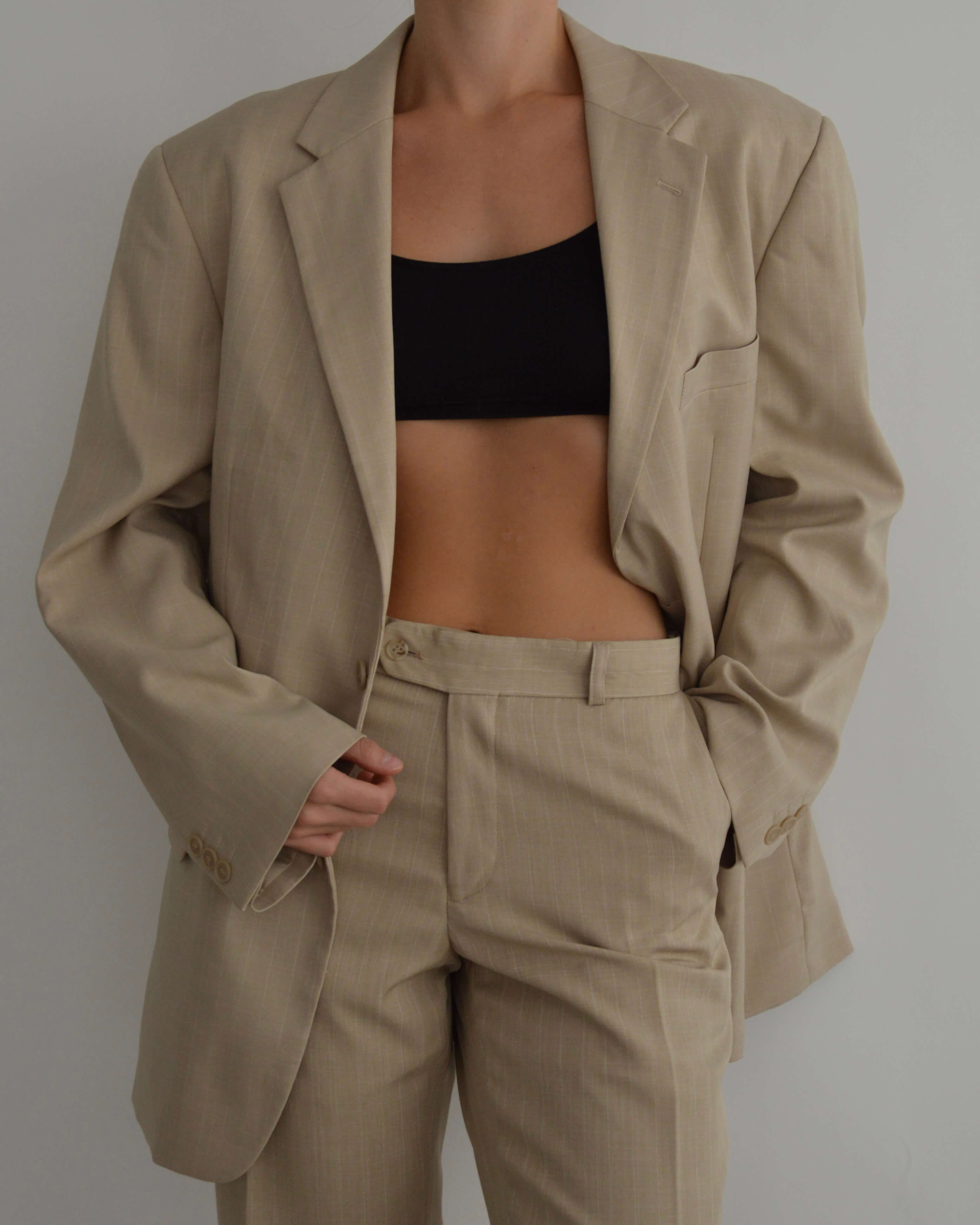 Traje vegano - Crema (S/M)