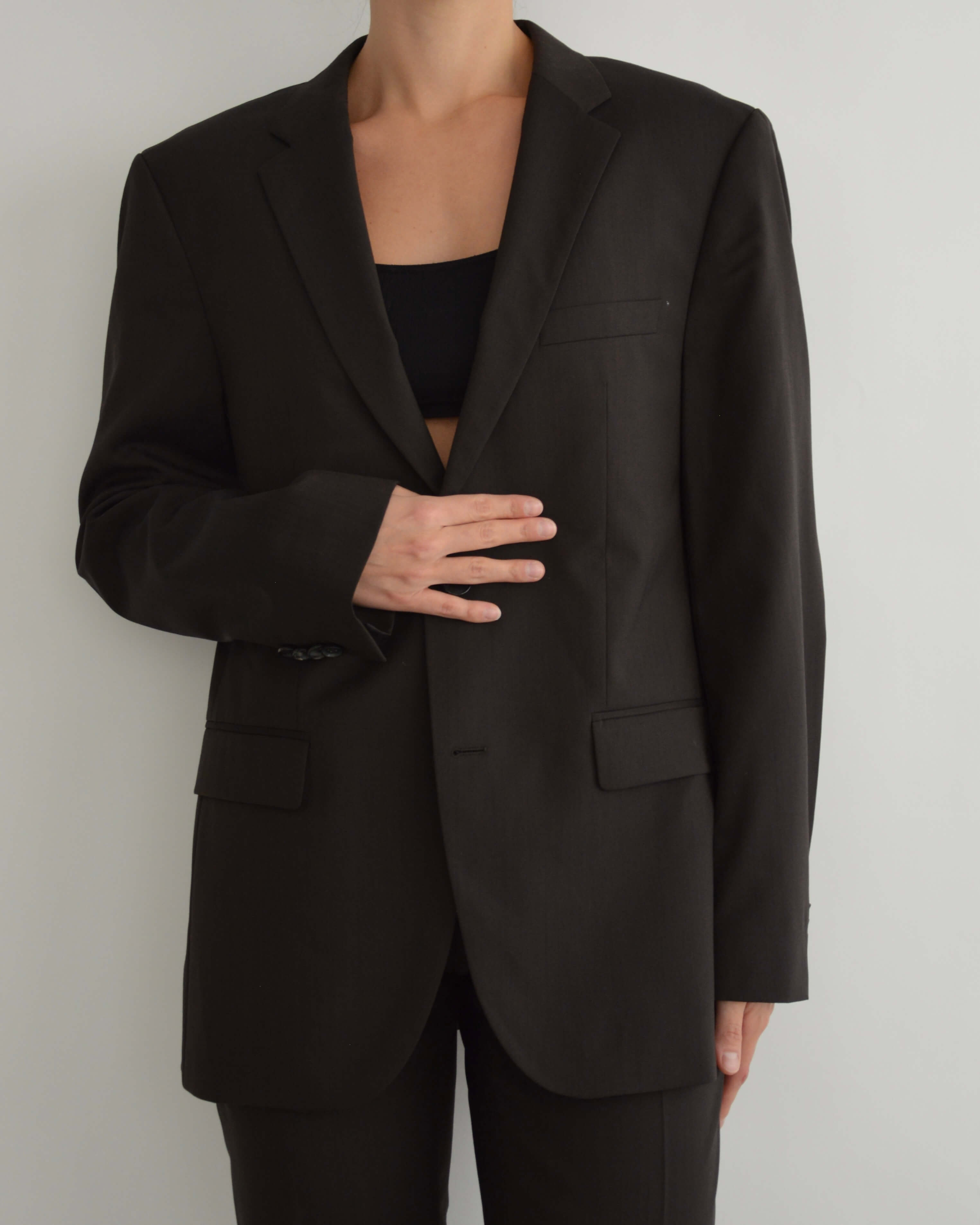 Suit - Hugo Boss Chocolate (S/M)