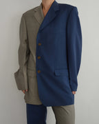 Costume DUO - Bleu sur beige (S/M)