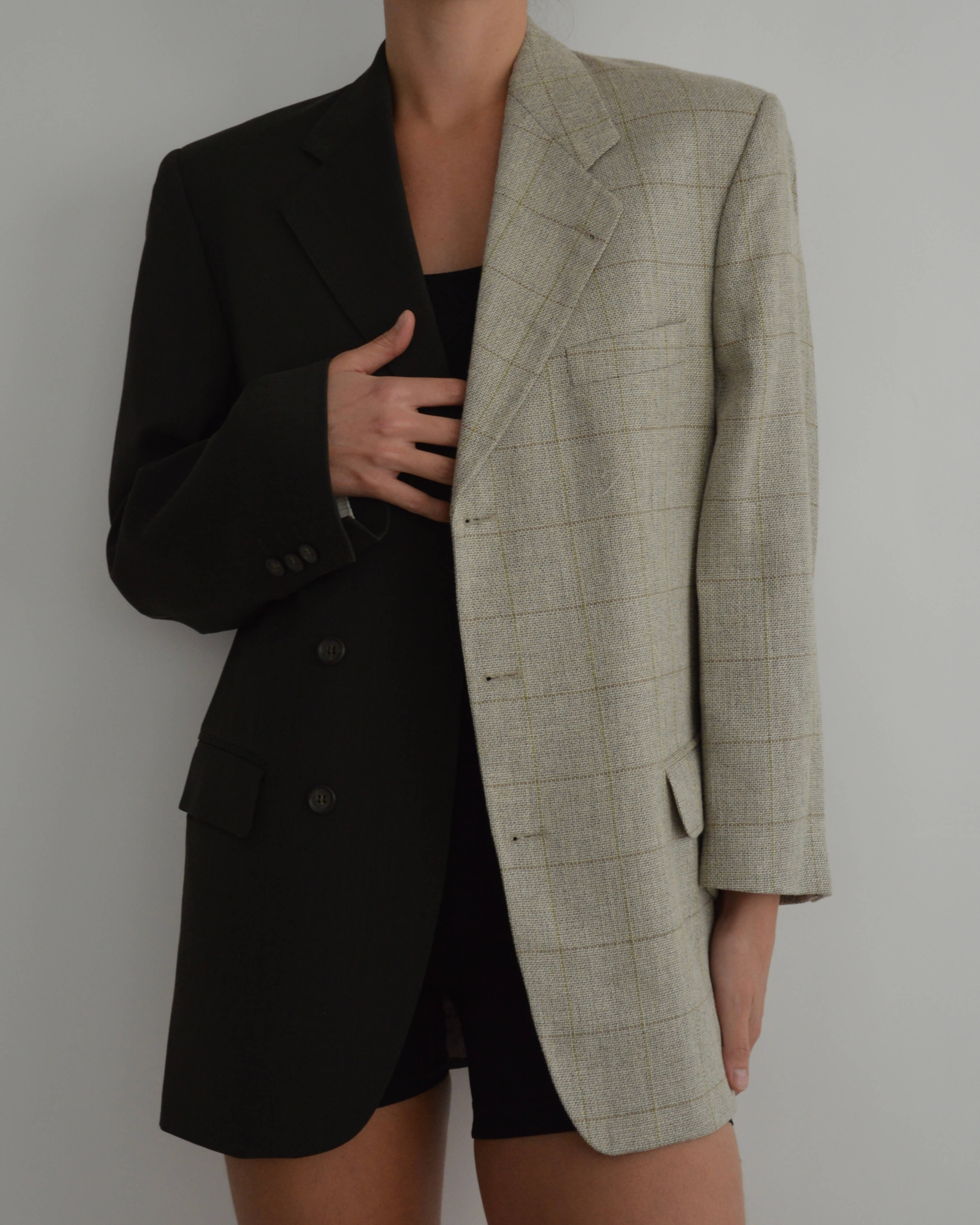 Blazer DUO - Beige y Oliva (P/G)