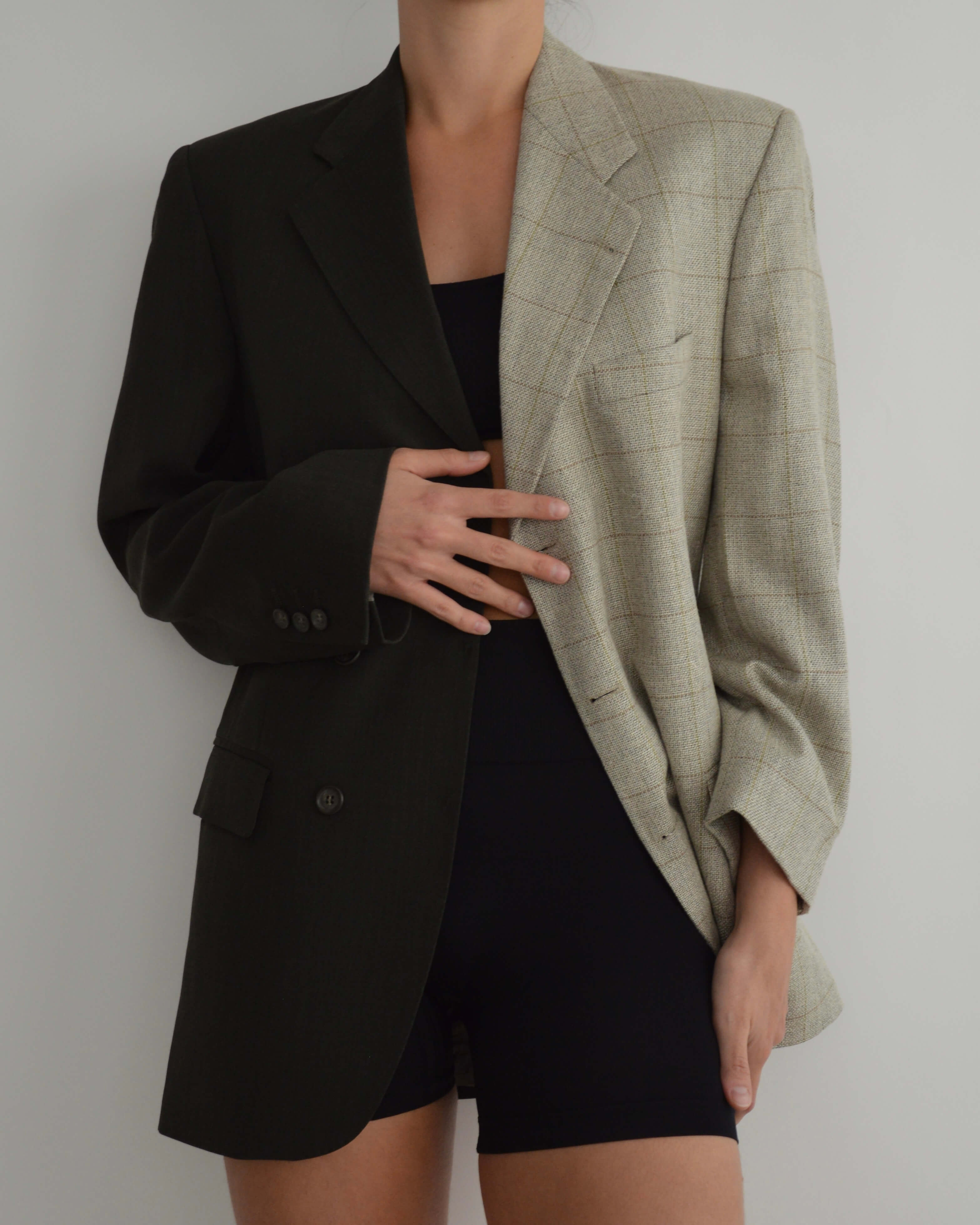 Blazer DUO - Beige y Oliva (P/G)