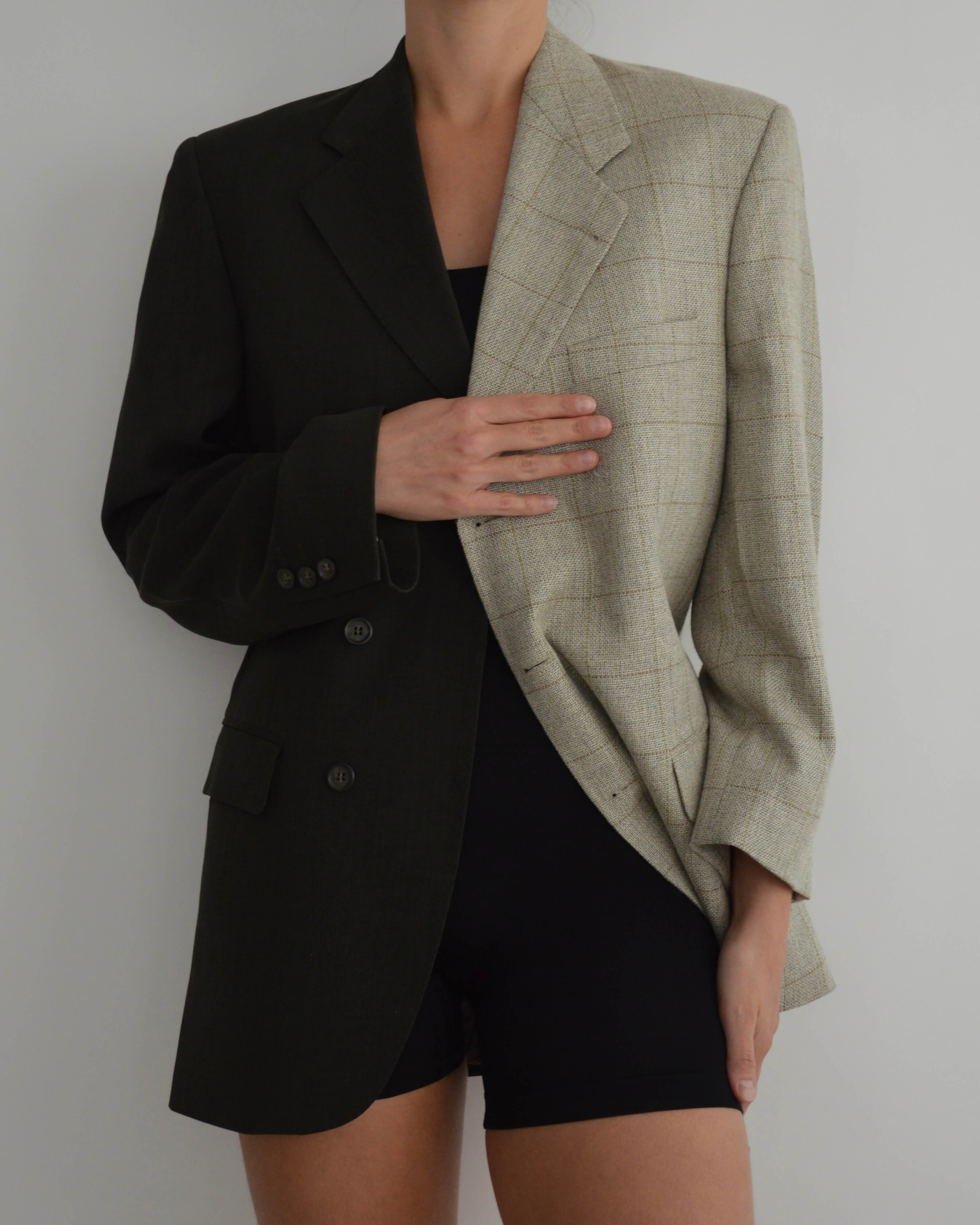 Blazer DUO - Beige y Oliva (P/G)