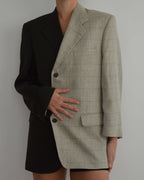 DUO Blazer - Beige and Olive (S/L)
