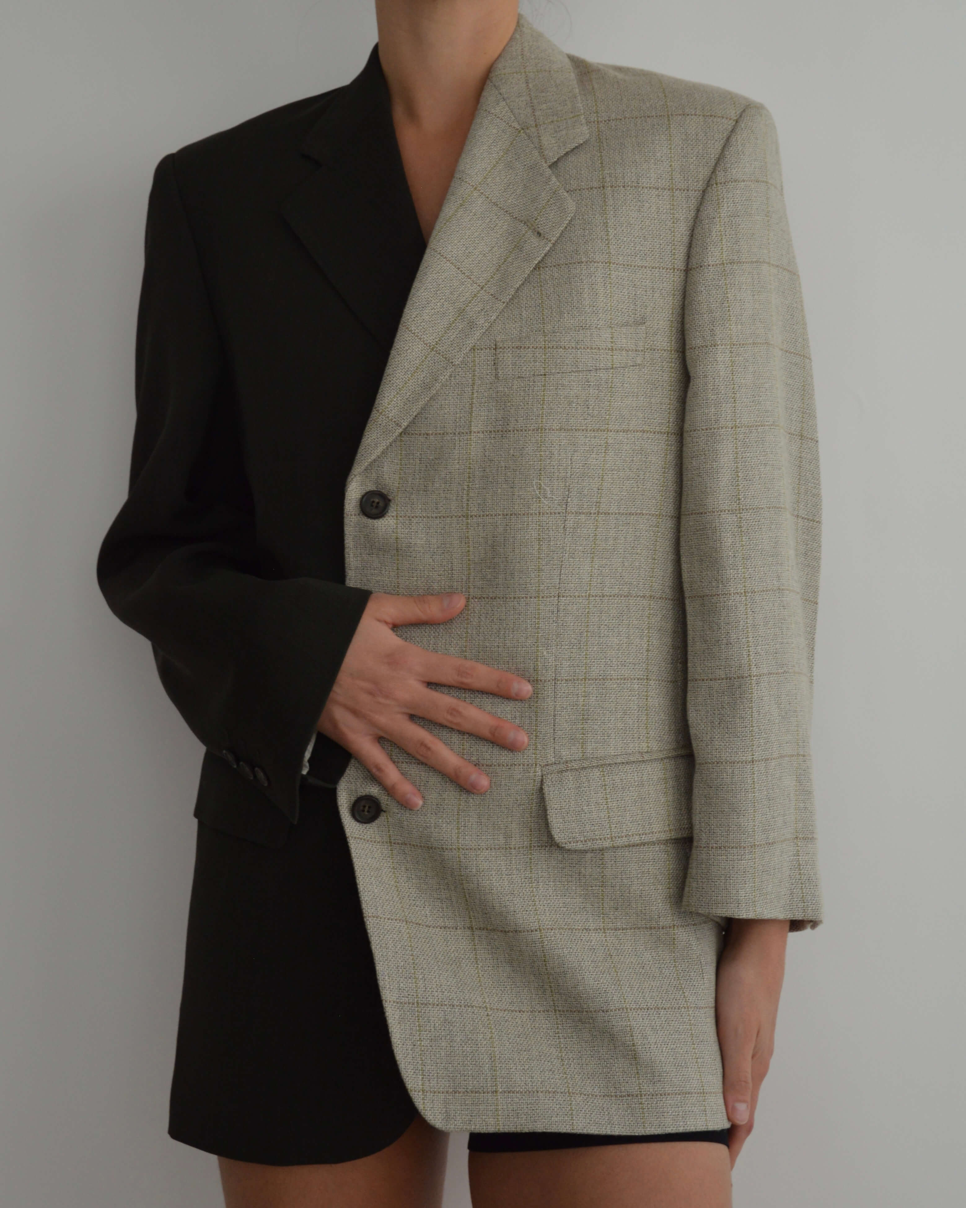 Blazer DUO - Beige y Oliva (P/G)