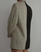 DUO Blazer - Beige and Olive (S/L)
