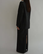 Traje de falda - Líneas blancas y negras (XXS/S)