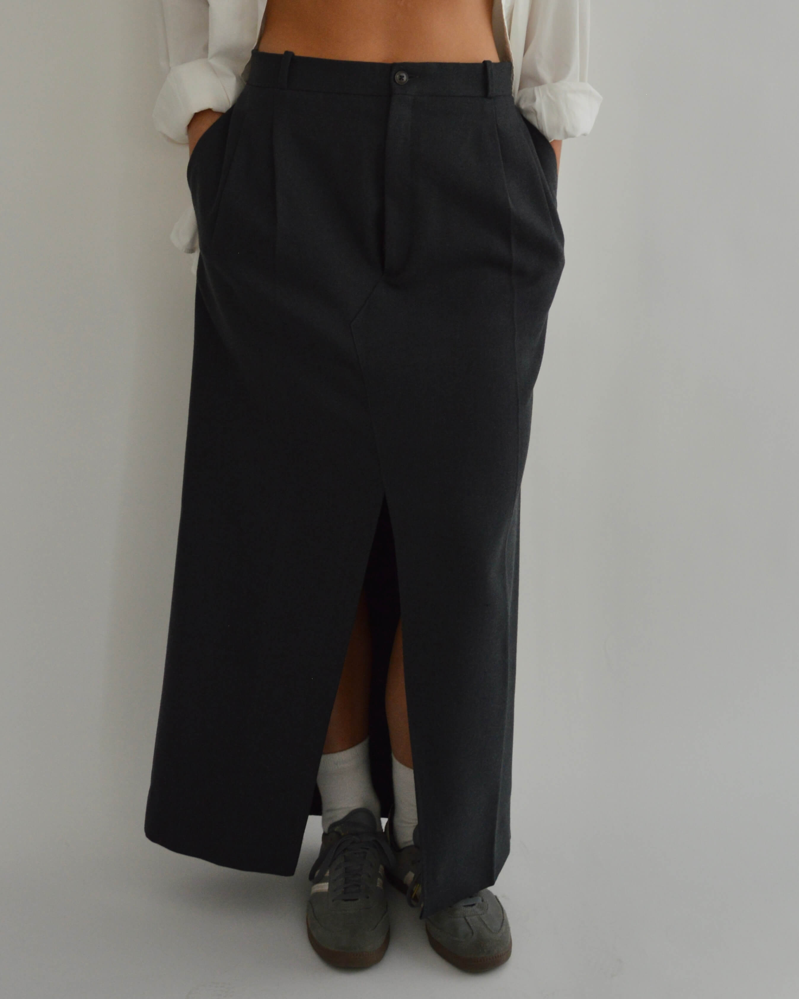 Falda larga - Azul oscuro (XS/M)