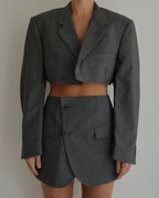 Blaset - Líneas azules gris oscuro (talla S/M)