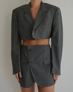 Blaset - Líneas azules gris oscuro (talla S/M)